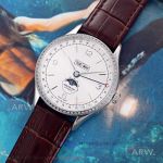 Perfect Replica Montblanc Heritage Chronometrie Quantieme Complet White Moonphase Dial 42mm Watch
